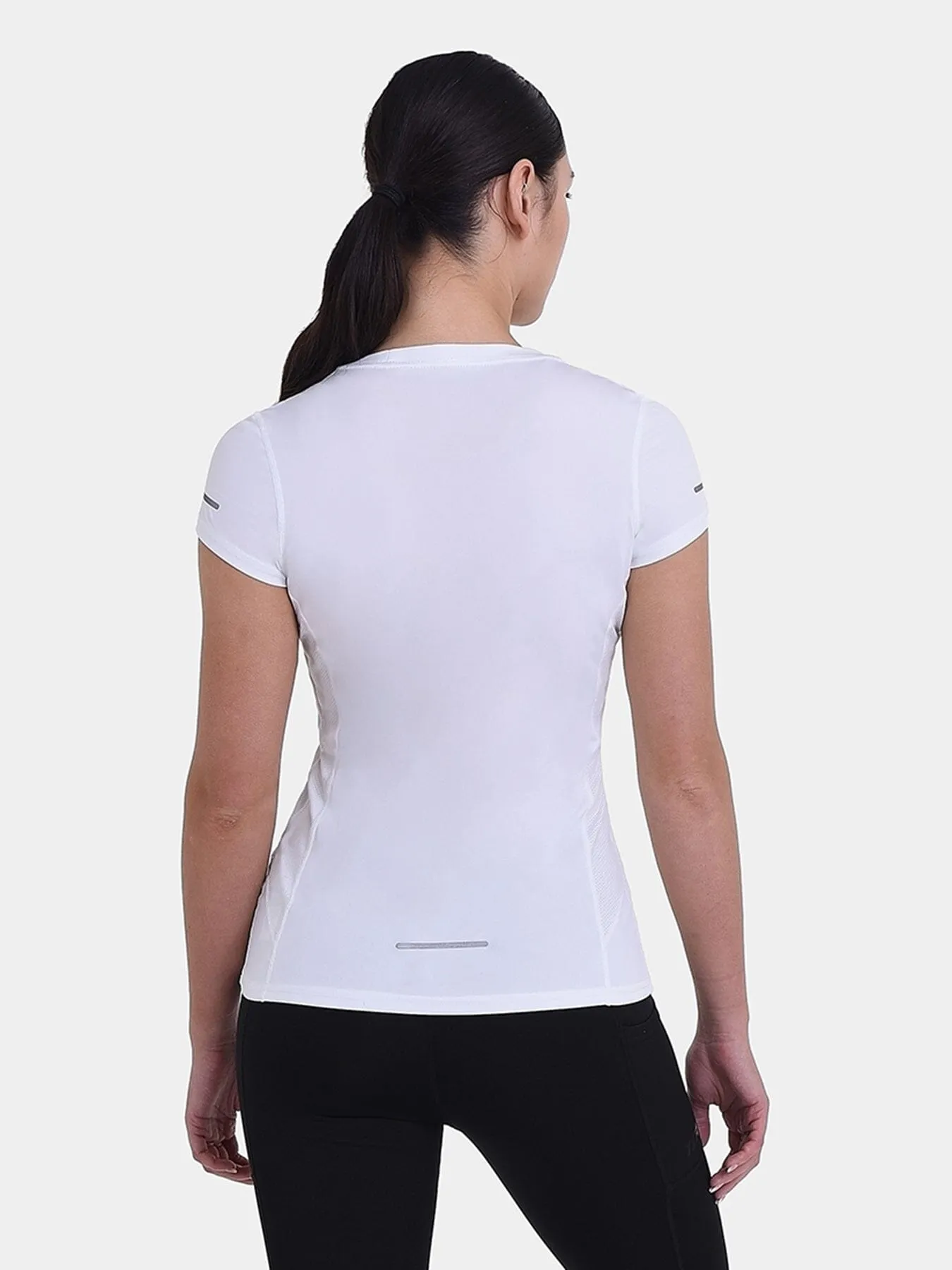 Atomic Short Sleeve T-Shirt With UPF 50  Protection & Side Mesh Panels For Women