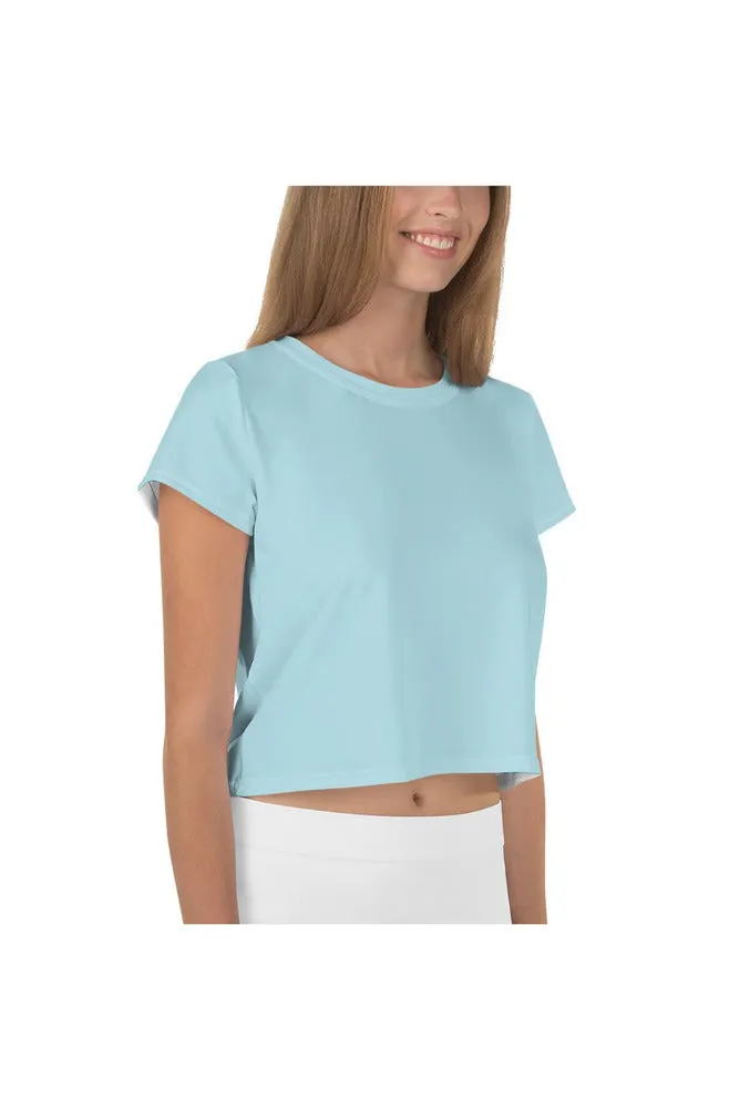 Baby Blue Crop Tee