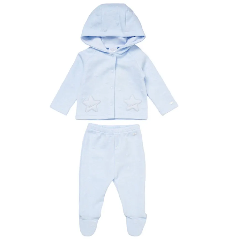 Baby Blue Star Tracksuit Set