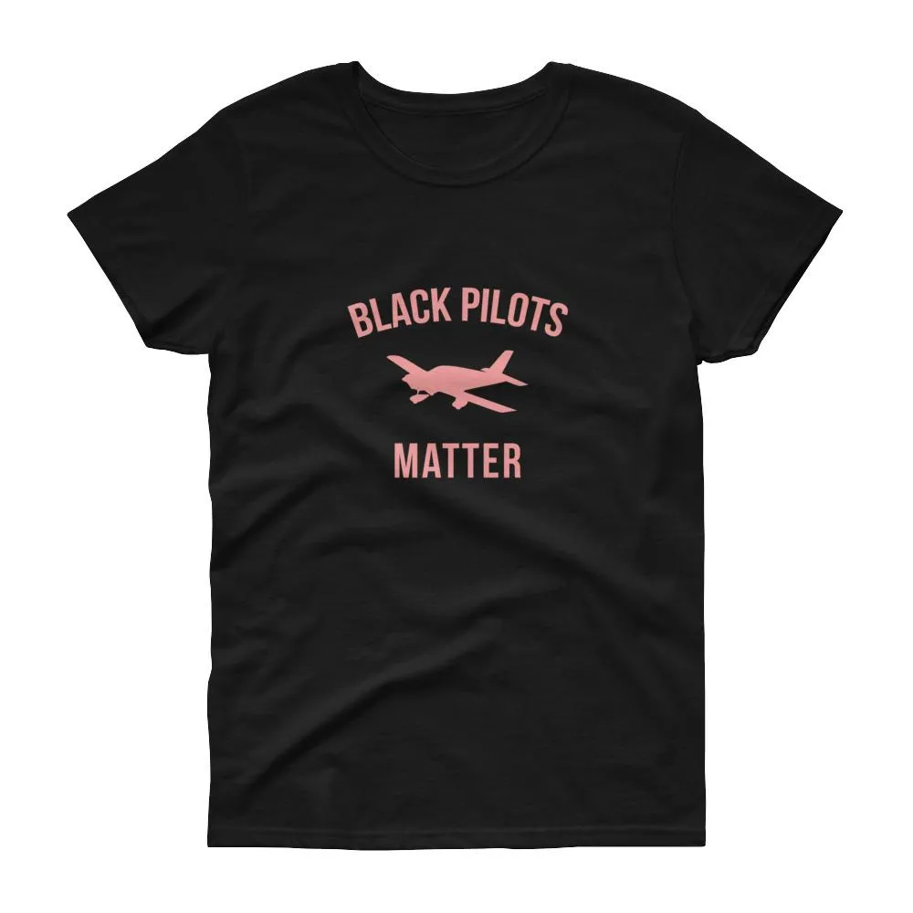 Black Pilots Matter - Women's short sleeve t-shirt