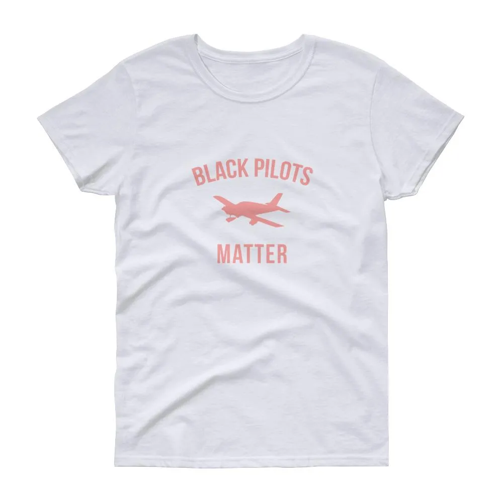 Black Pilots Matter - Women's short sleeve t-shirt