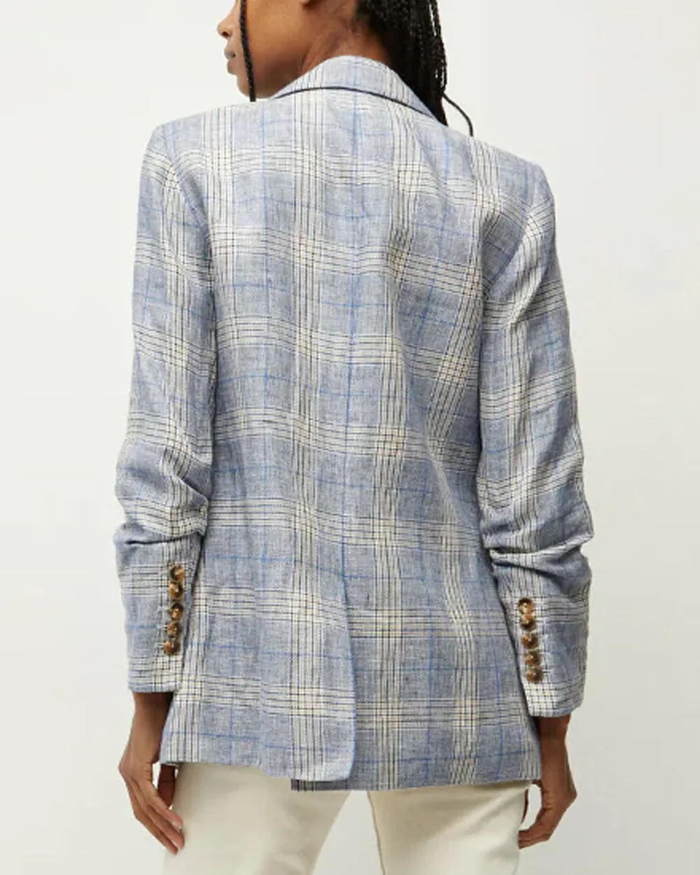 Blue Plaid Beacon Dickey Jacket