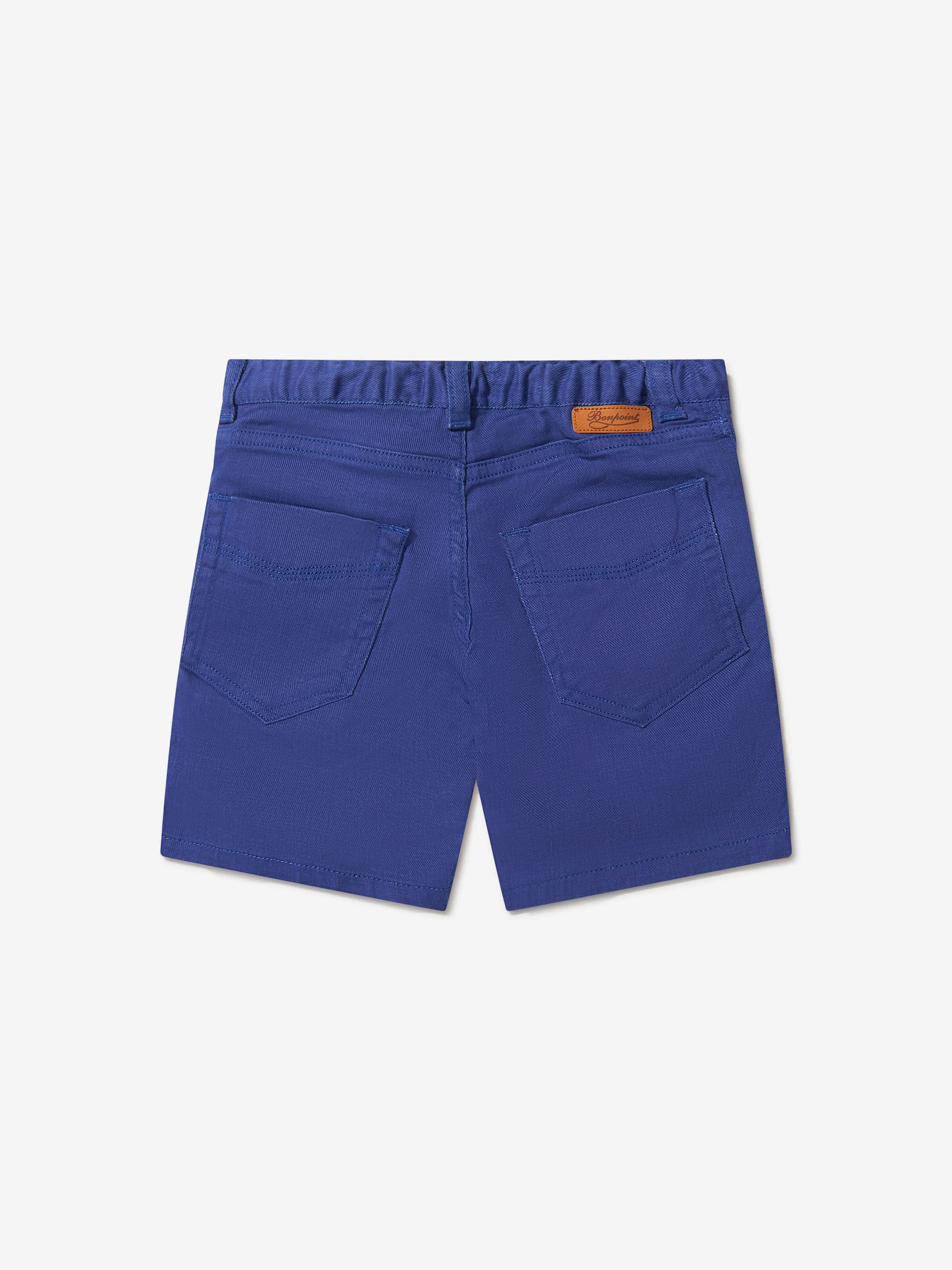 Bonpoint Boys Cotton Denim Bermuda Shorts