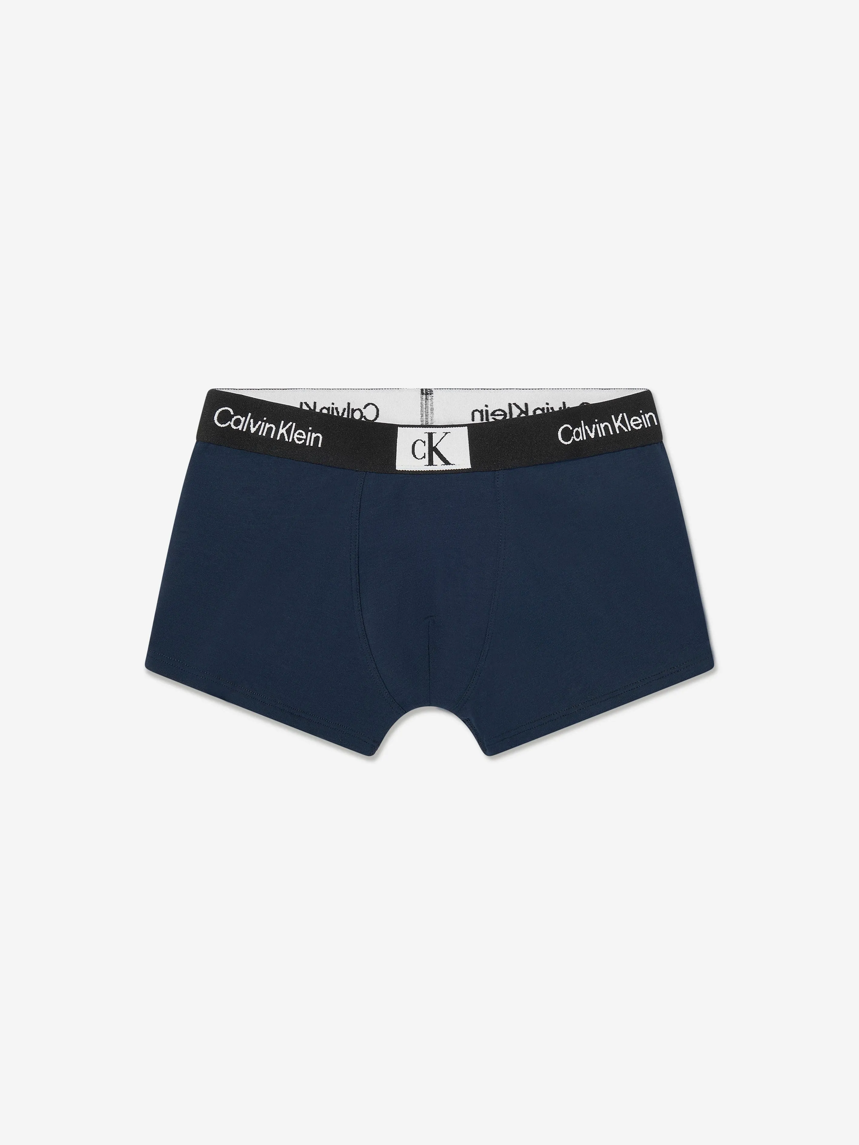 Calvin Klein Boys 3 Pack Boxer Shorts Set in Navy