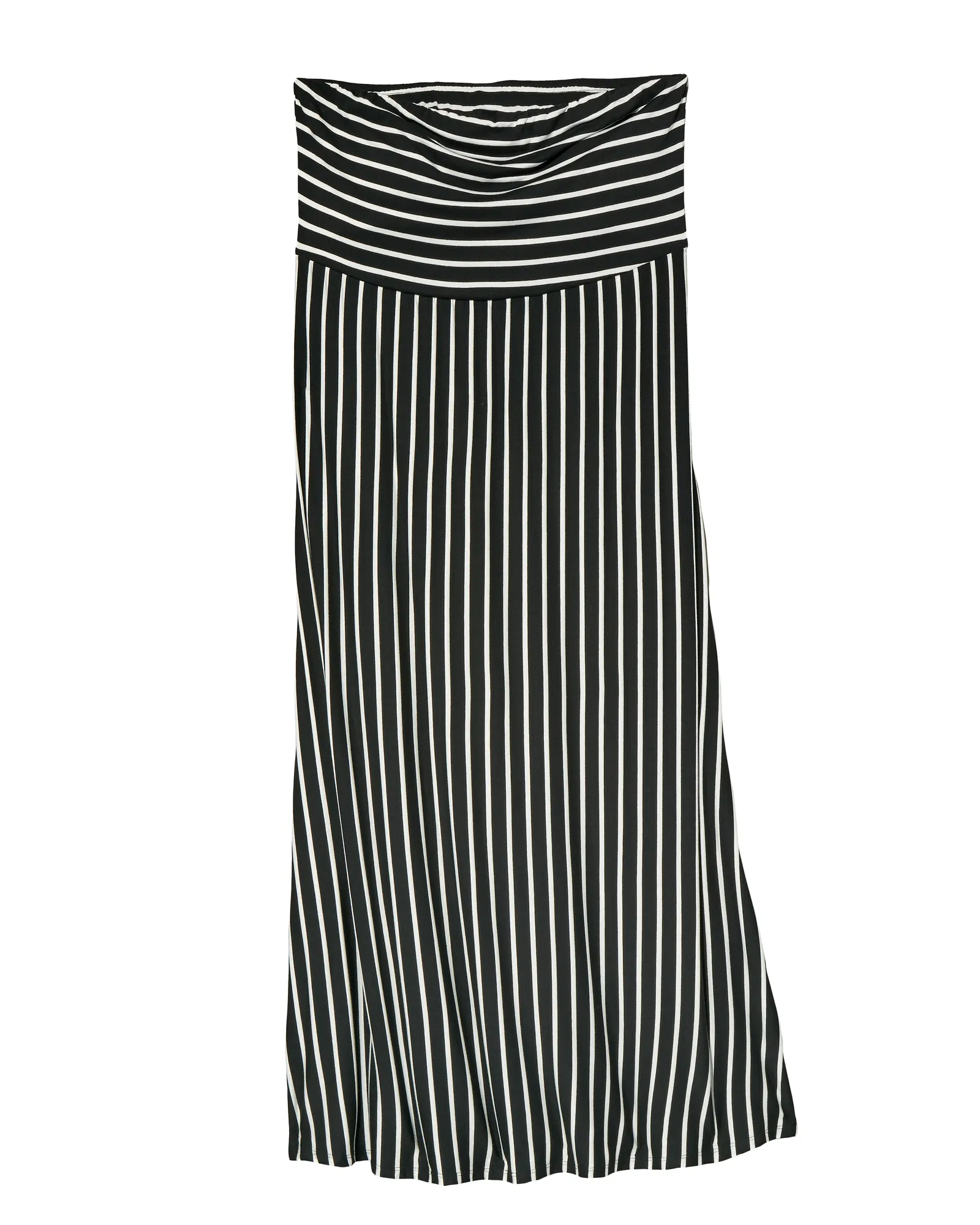 Chesapeake Strapless Maxi Dress | Black / White