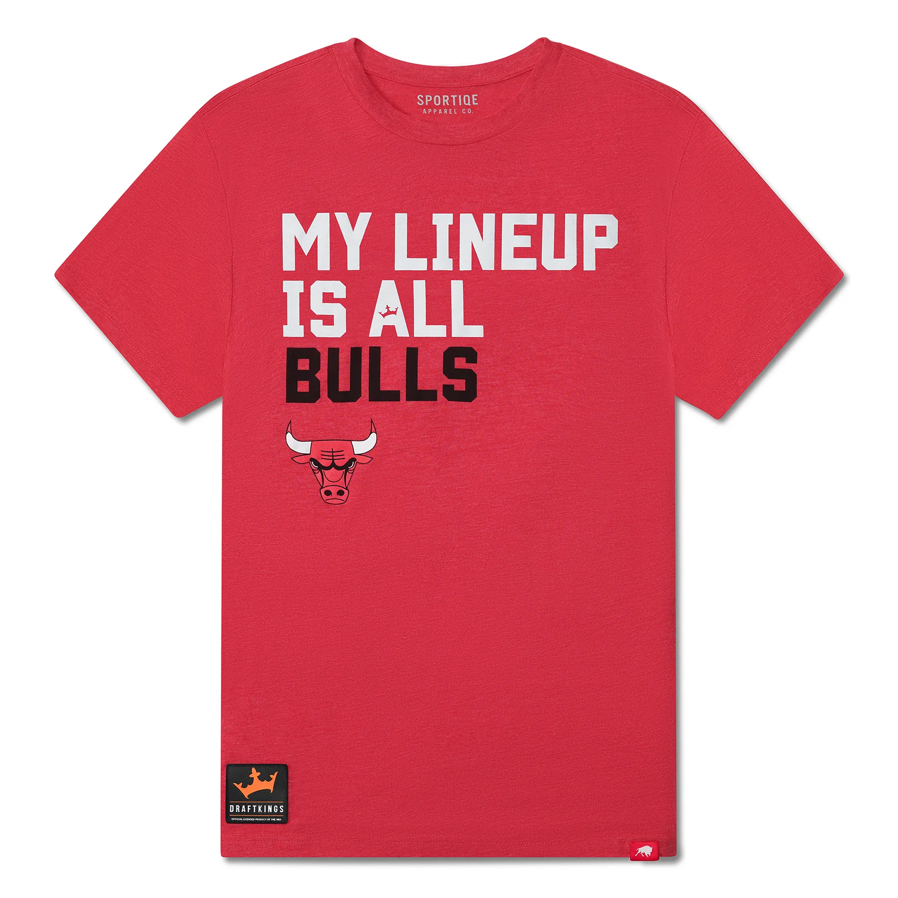 Chicago Bulls My Lineup Sportiqe Comfy T-Shirt