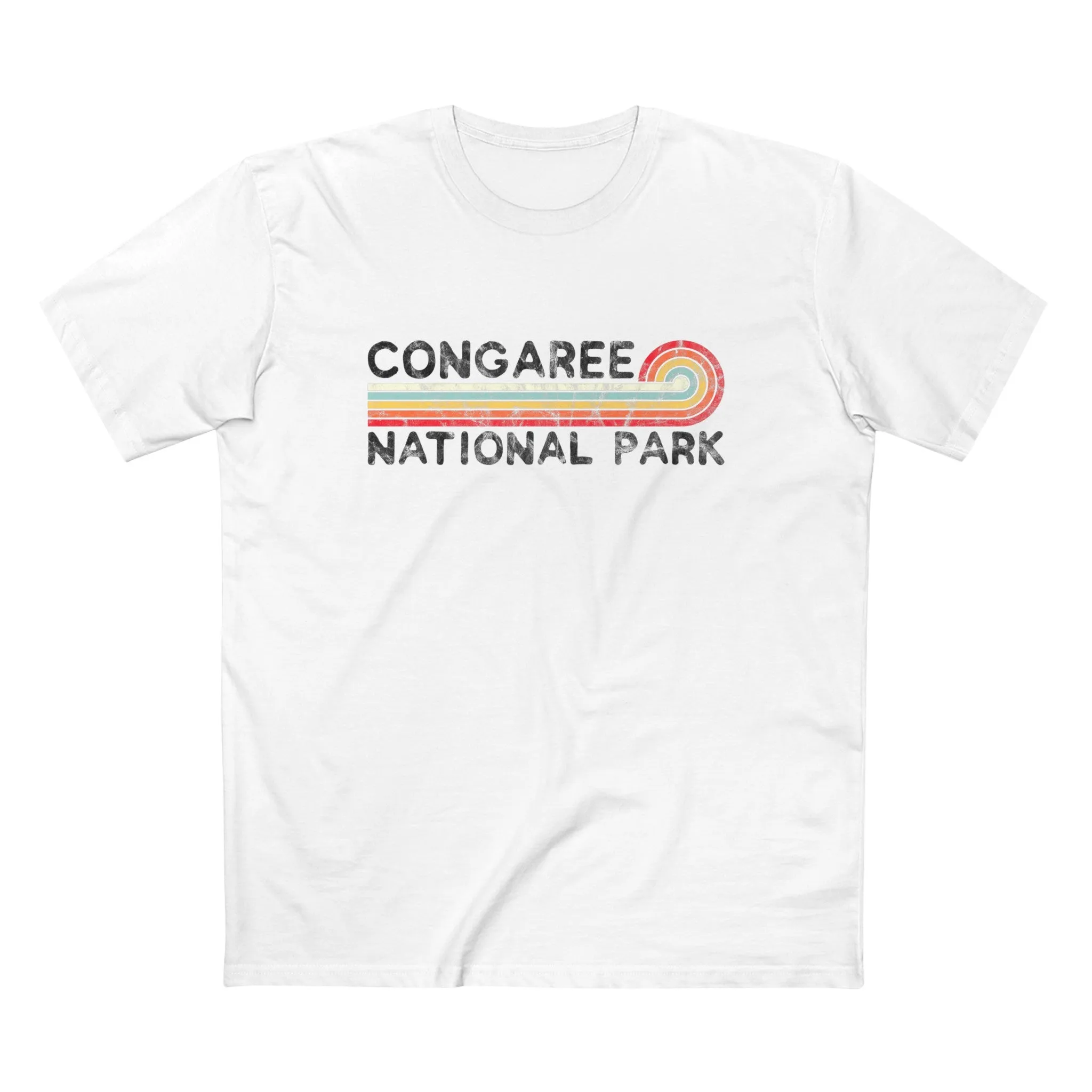 Congaree National Park T-Shirt - Vintage Stretched Sunrise