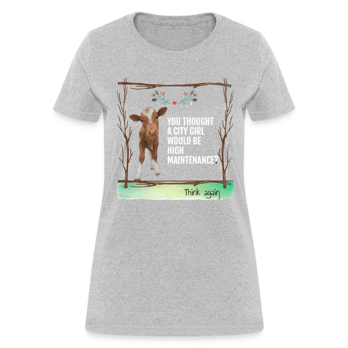 Country Girl Cow T-shirt Gifts for Her