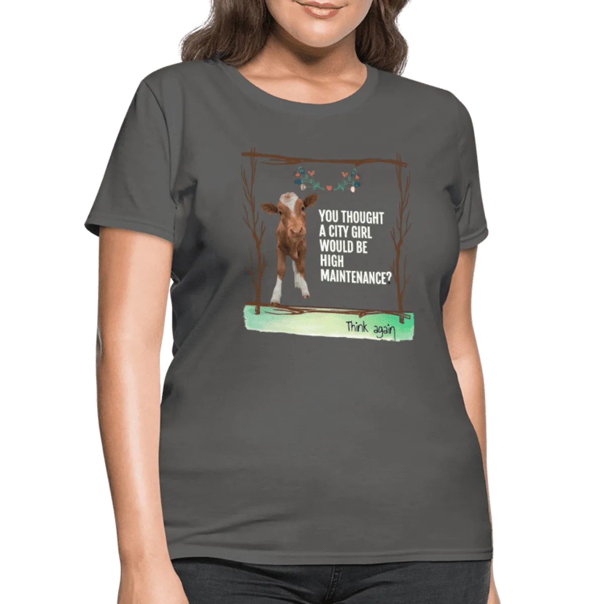 Country Girl Cow T-shirt Gifts for Her