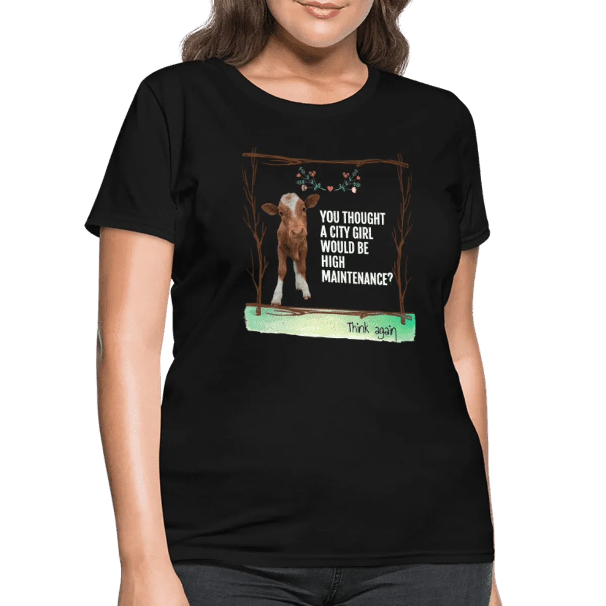 Country Girl Cow T-shirt Gifts for Her