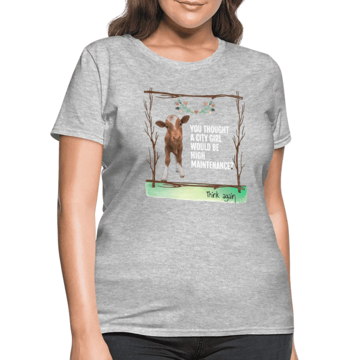 Country Girl Cow T-shirt Gifts for Her