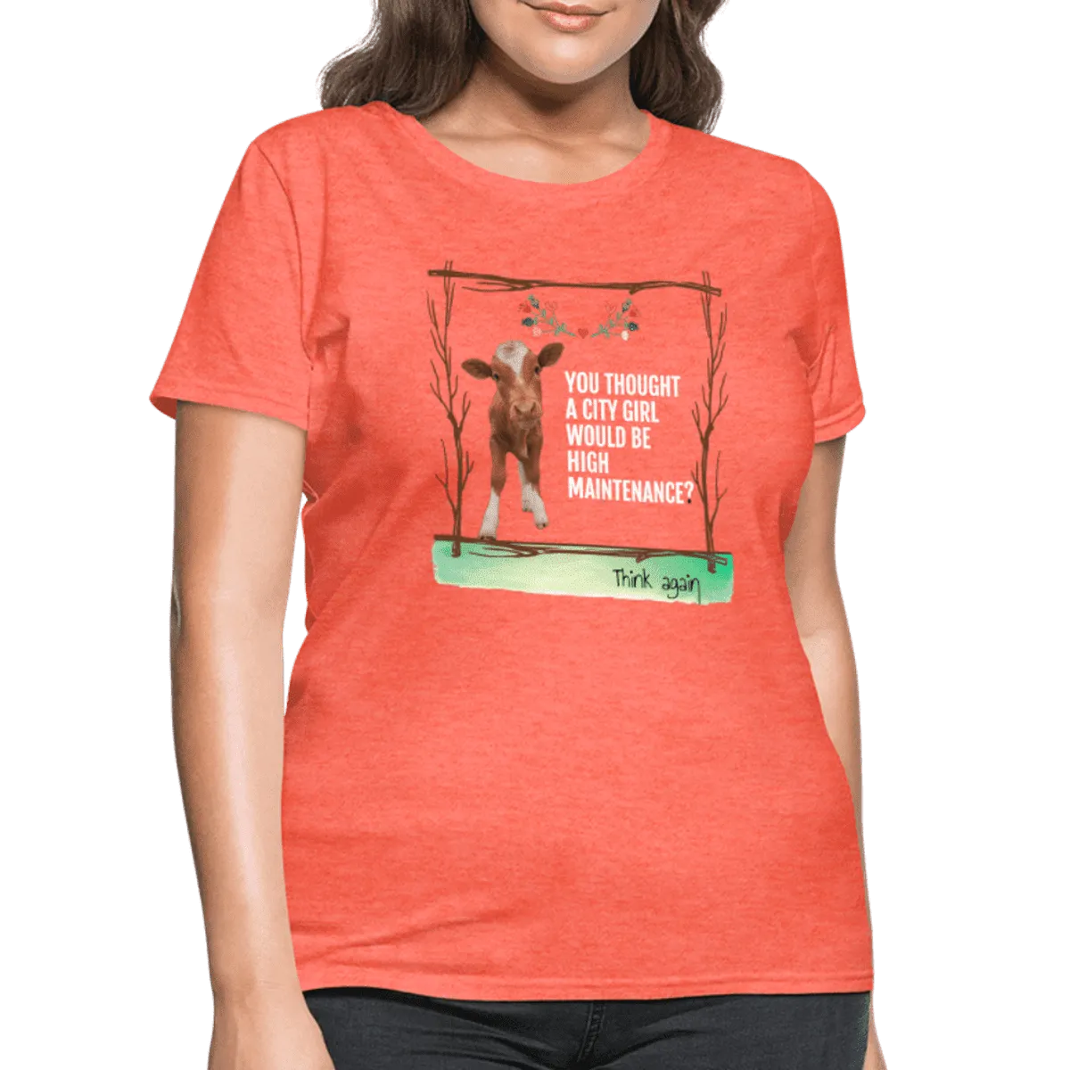 Country Girl Cow T-shirt Gifts for Her