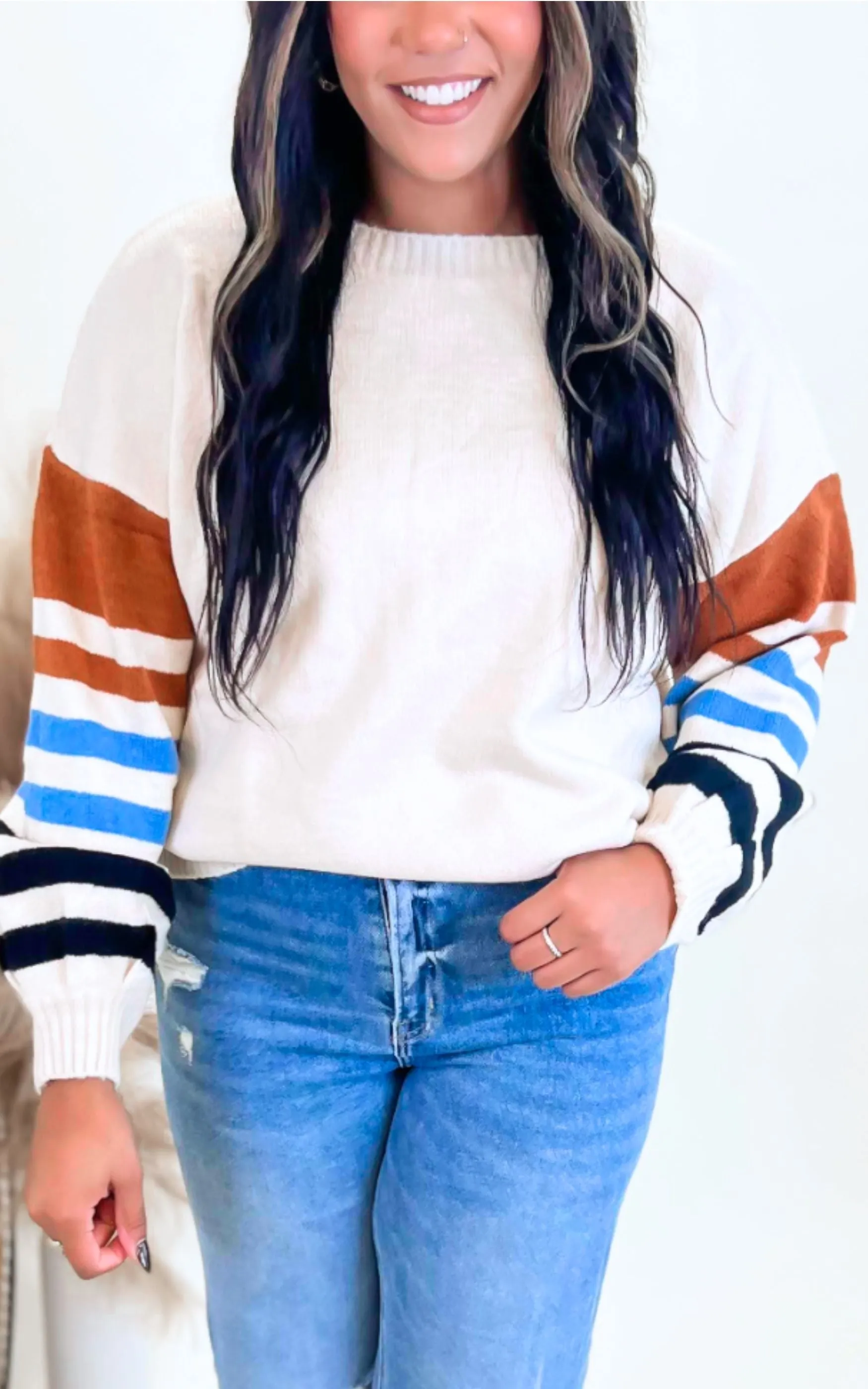 Cozy Stripe Sweater