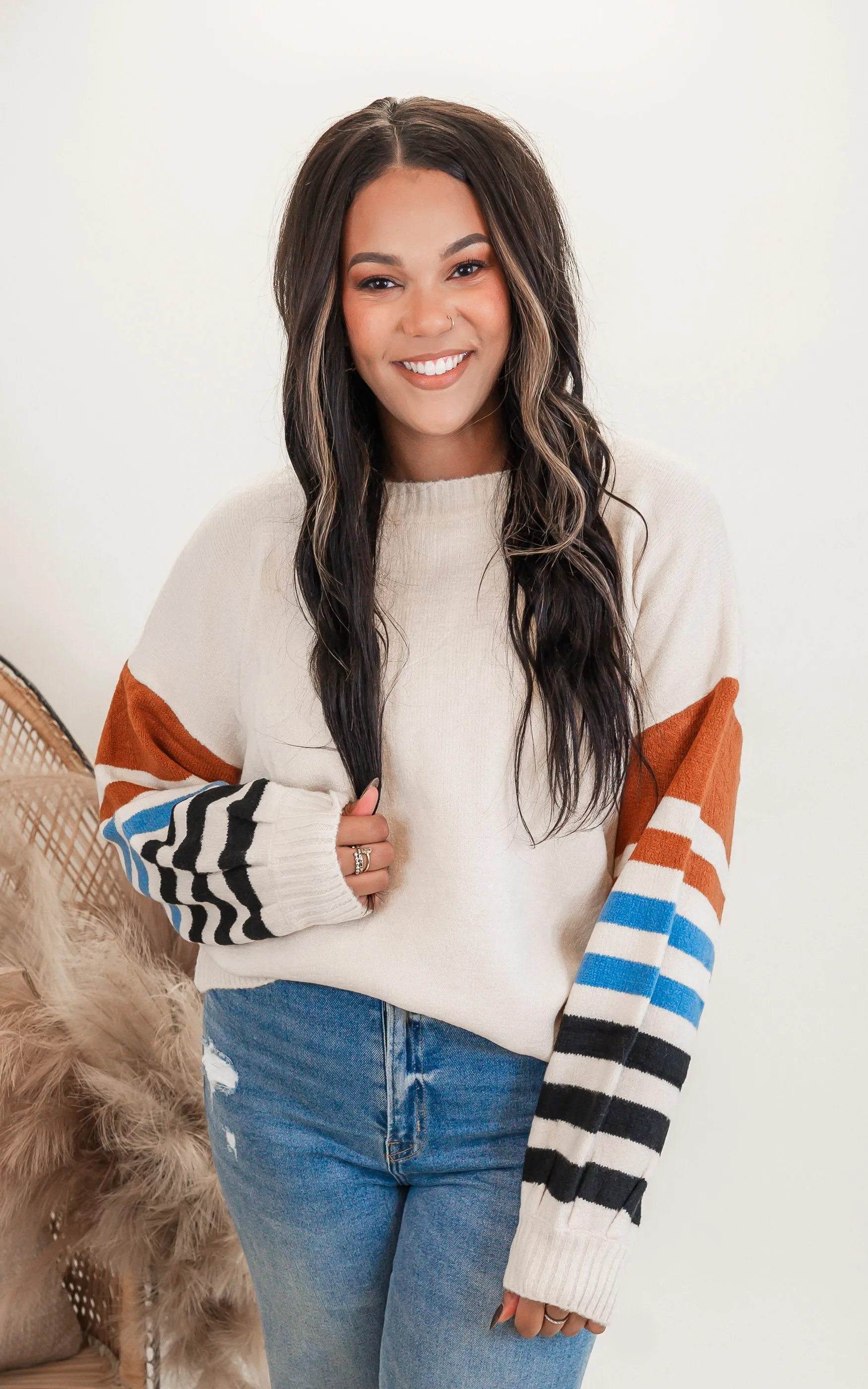 Cozy Stripe Sweater