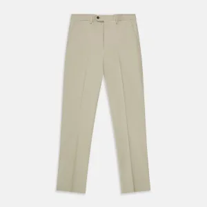 Cream Cotton Manson Trousers