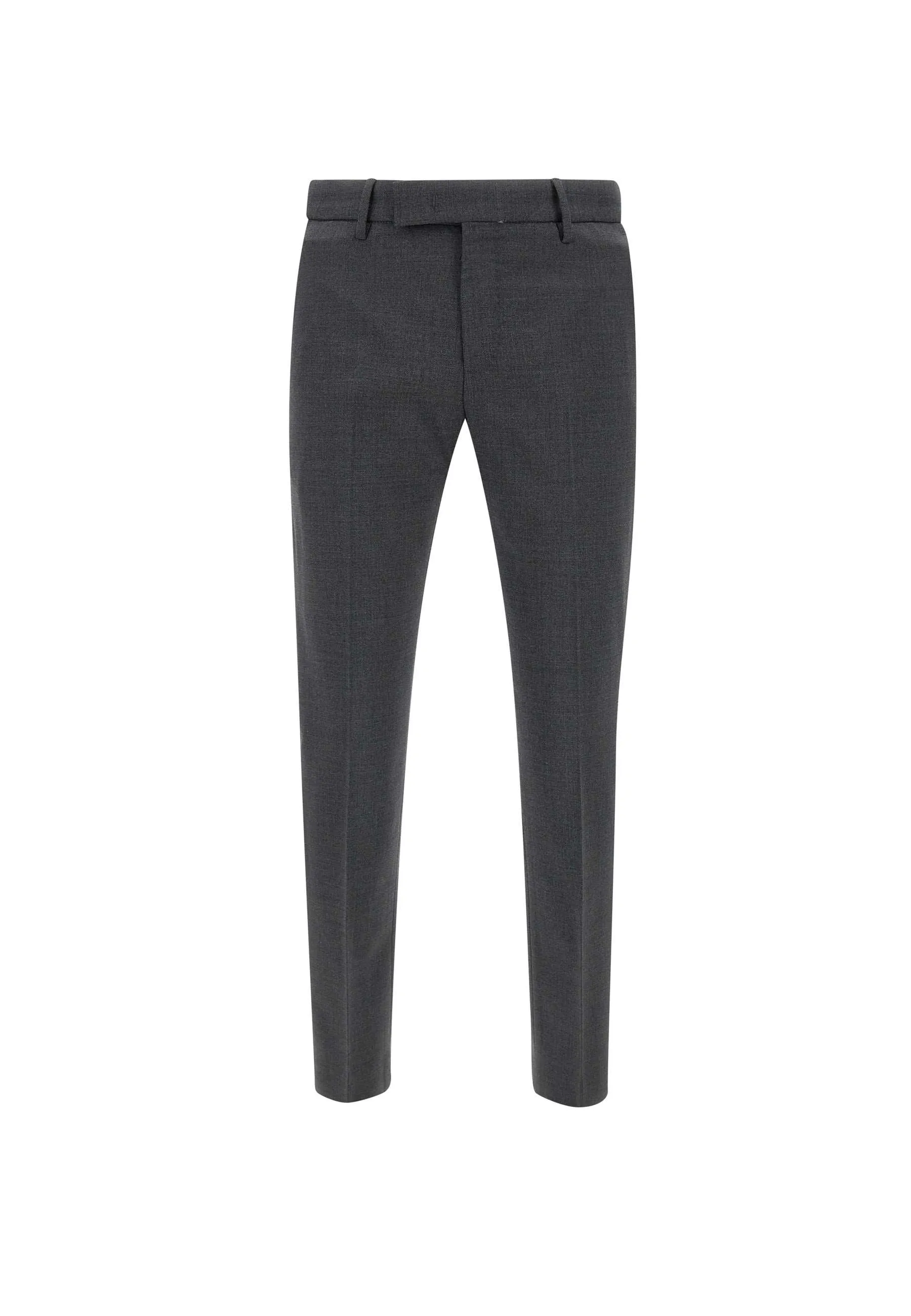 Dieci Men's Grey Wool Trousers