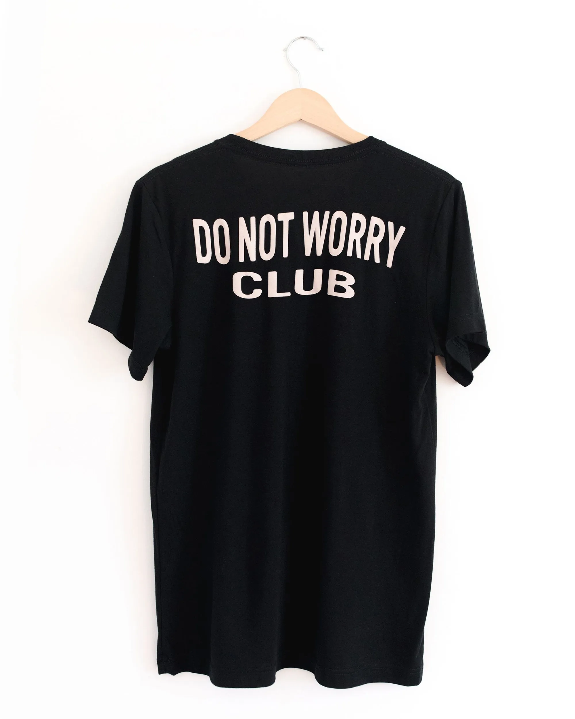 Do Not Worry Club Black Tee