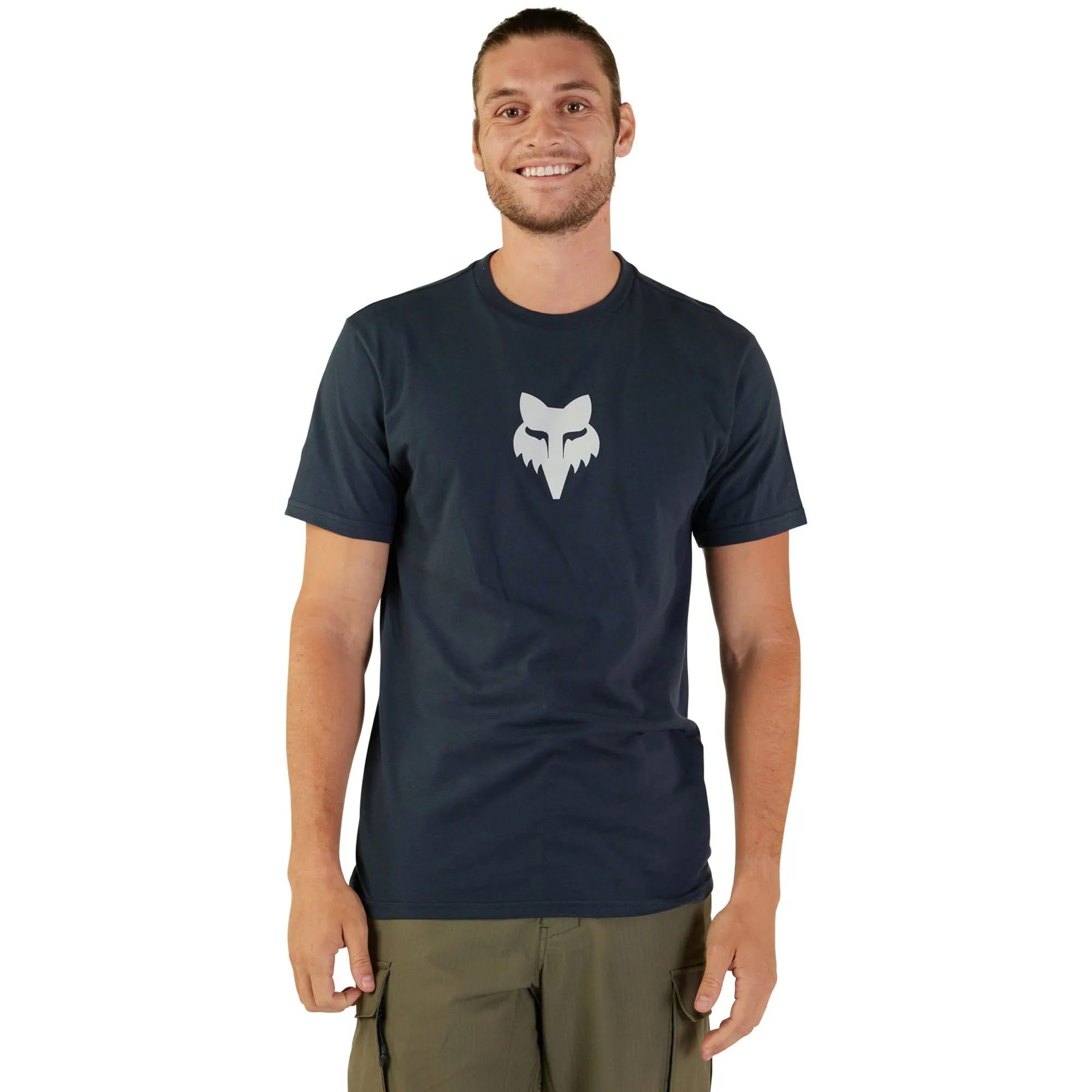 Fox Racing Fox Head SS Prem Tee T-Shirt Midnight Blue