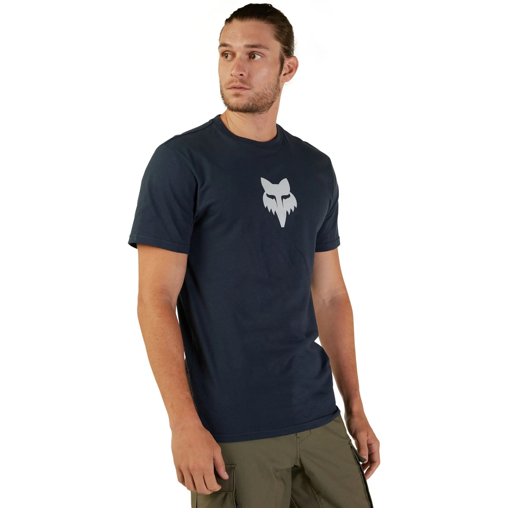 Fox Racing Fox Head SS Prem Tee T-Shirt Midnight Blue