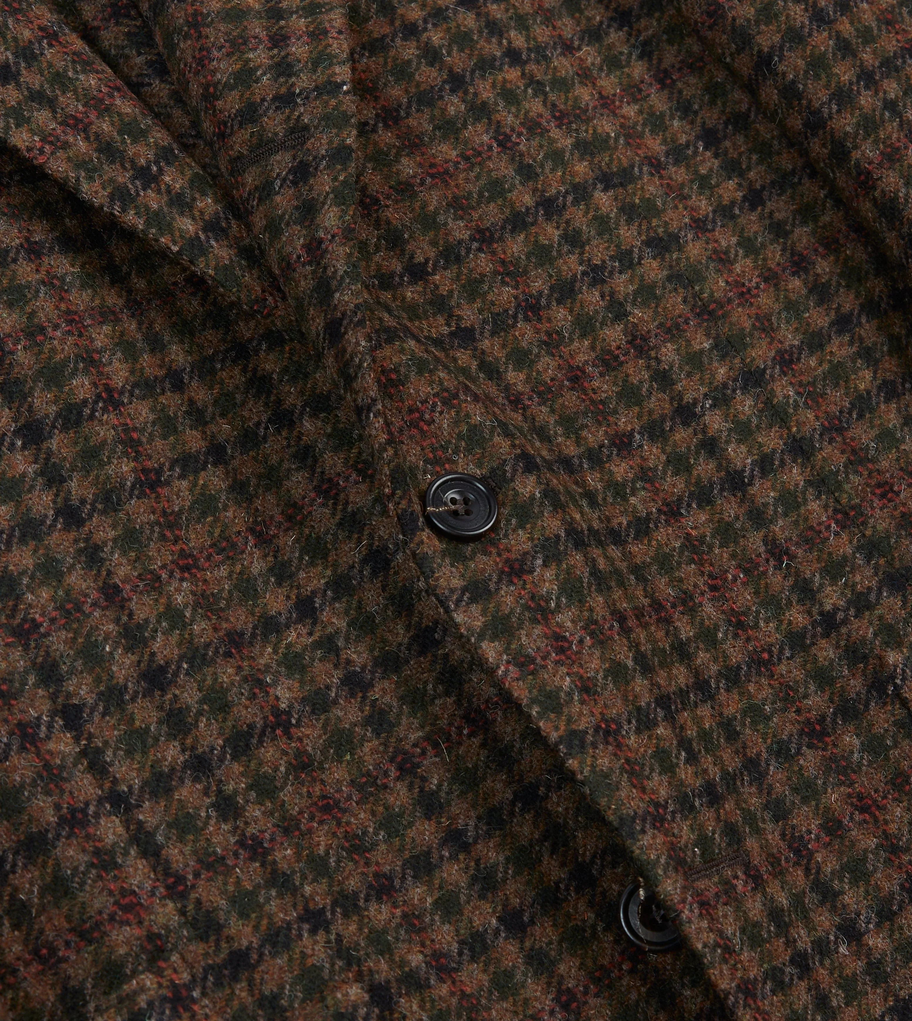 Green Gun Club Check Tweed Blazer