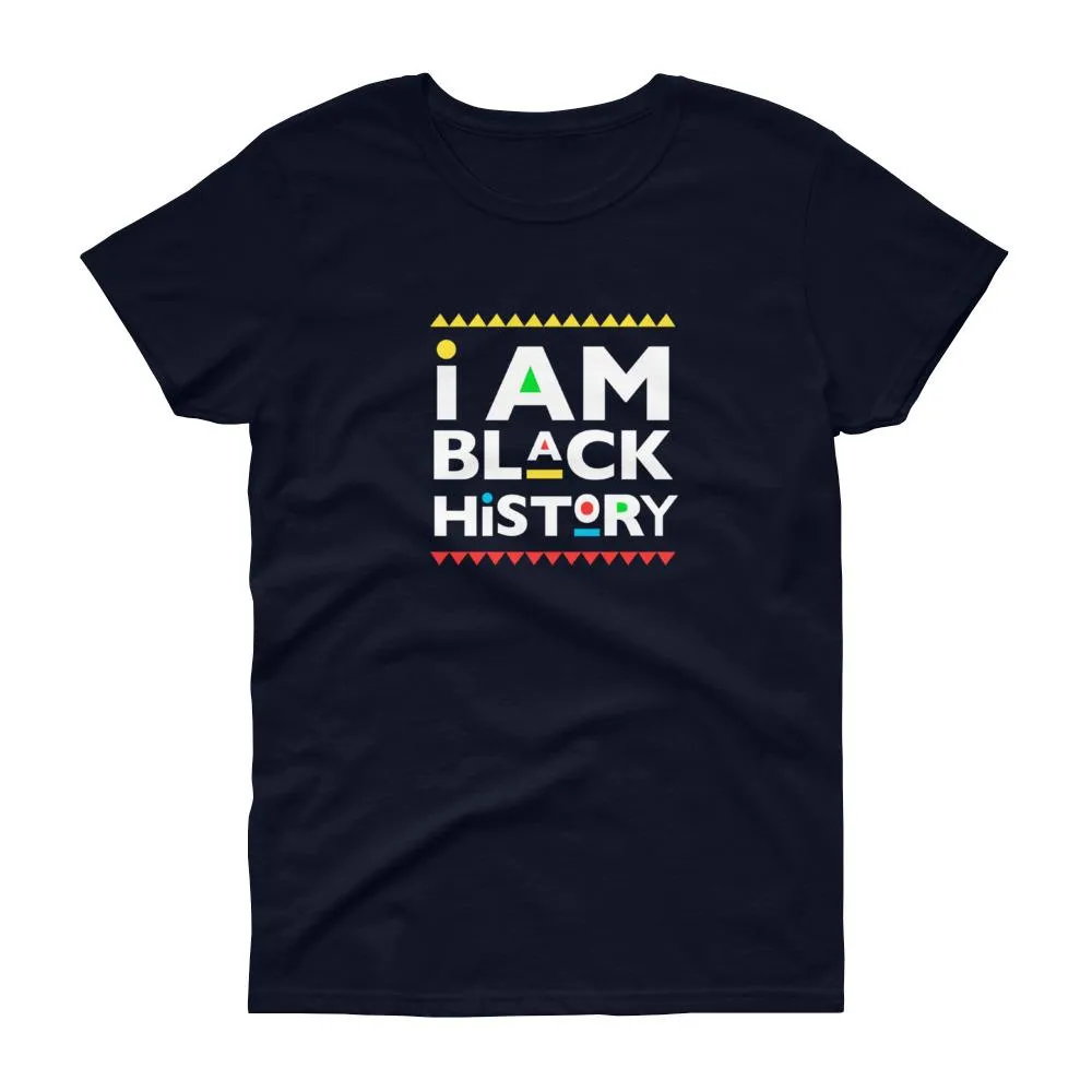 I Am Black History (Martin Font) - Women's short sleeve t-shirt