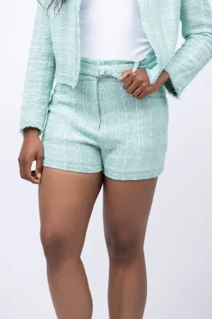 IRO Zaira Shorts in Aqua