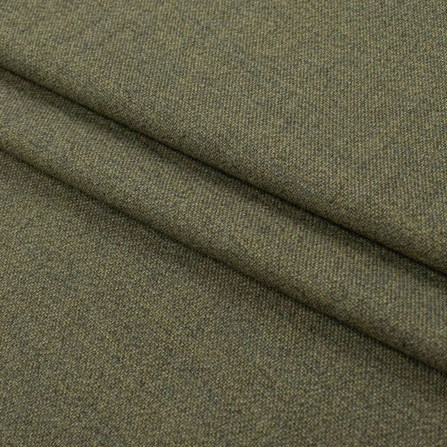 Japanese Wool Suiting Medium Weight Earth Green 150CM