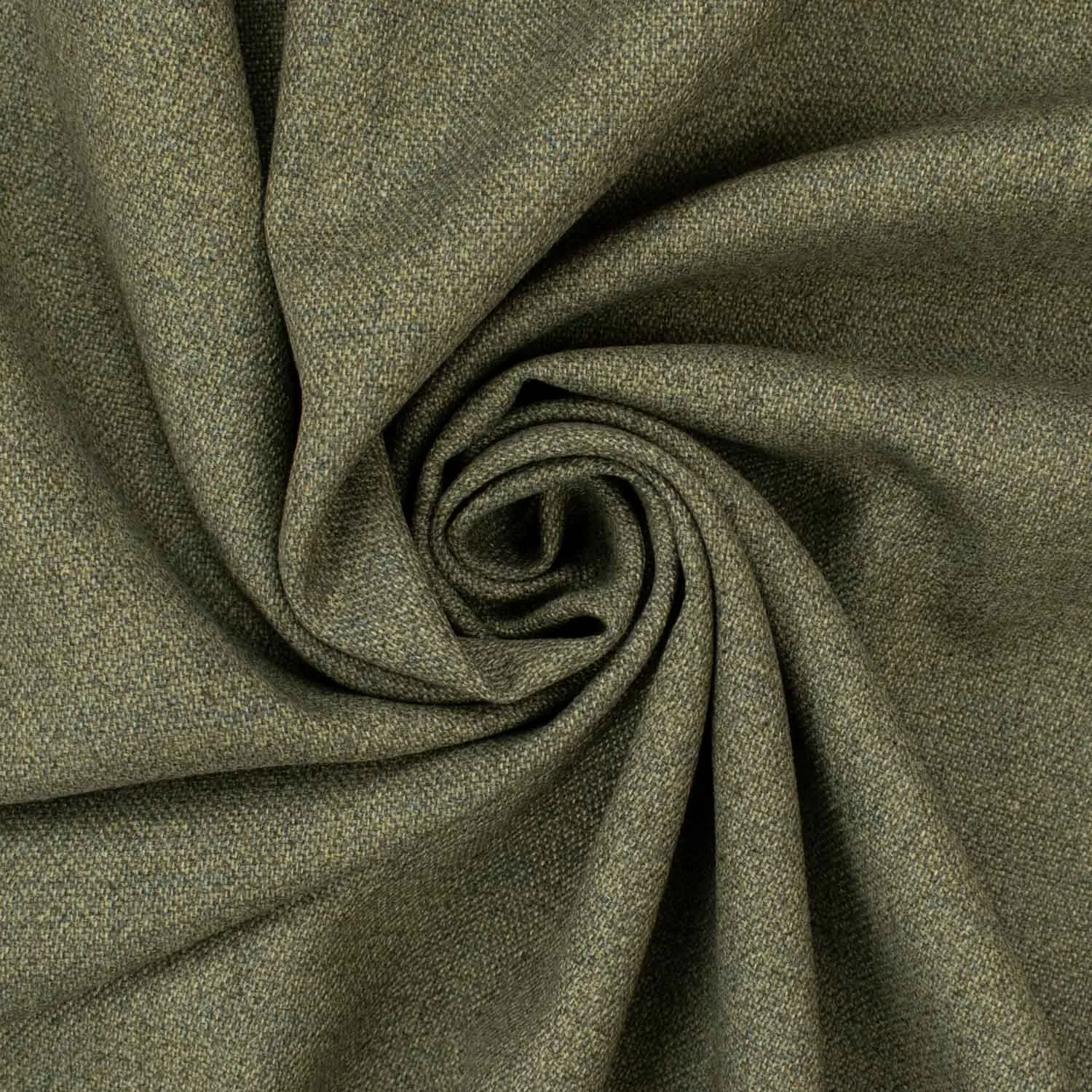 Japanese Wool Suiting Medium Weight Earth Green 150CM