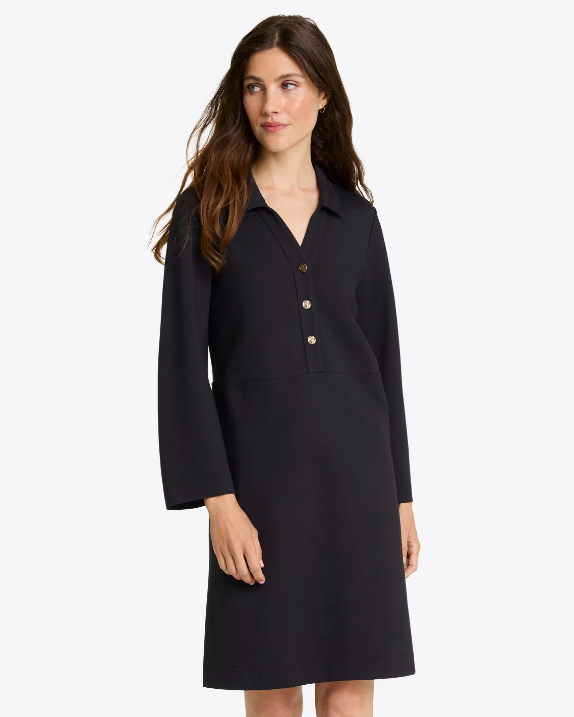 Lyla Shirtdress in Ponte