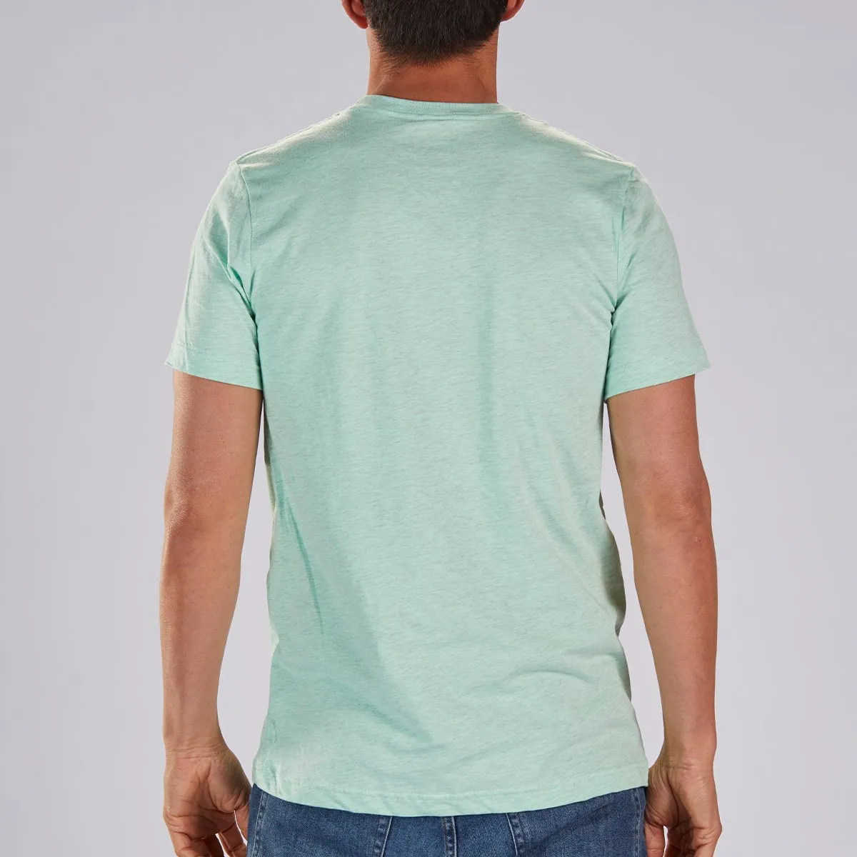 Men's Limited Edition Cotton Tee - Mint  "Squadra Dude"