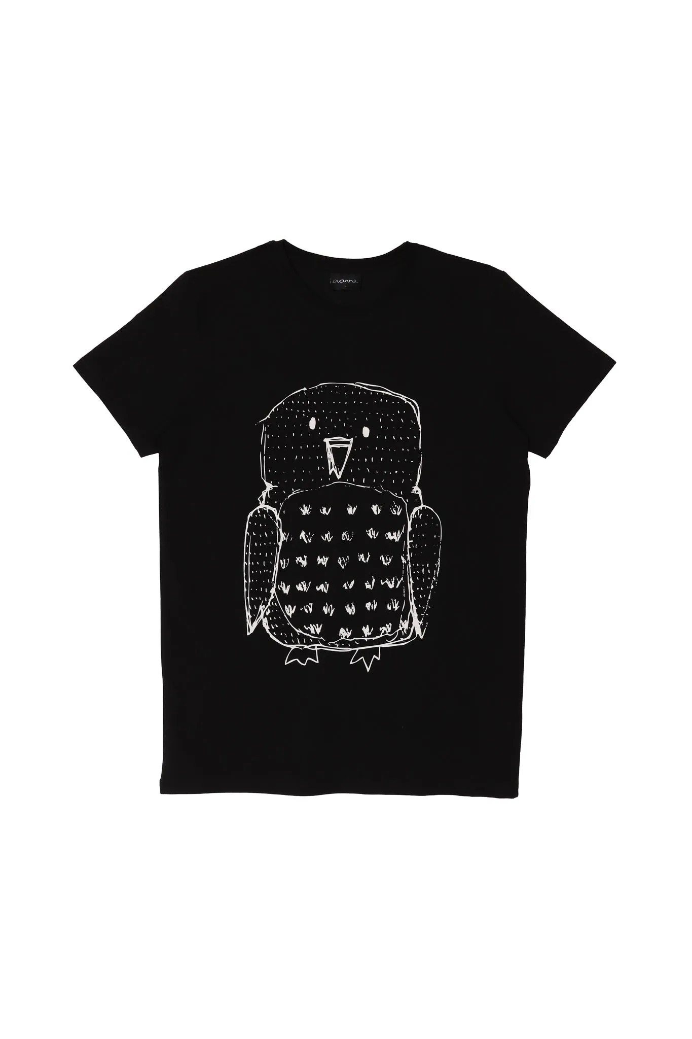 Men's Owl T-Shirt Black