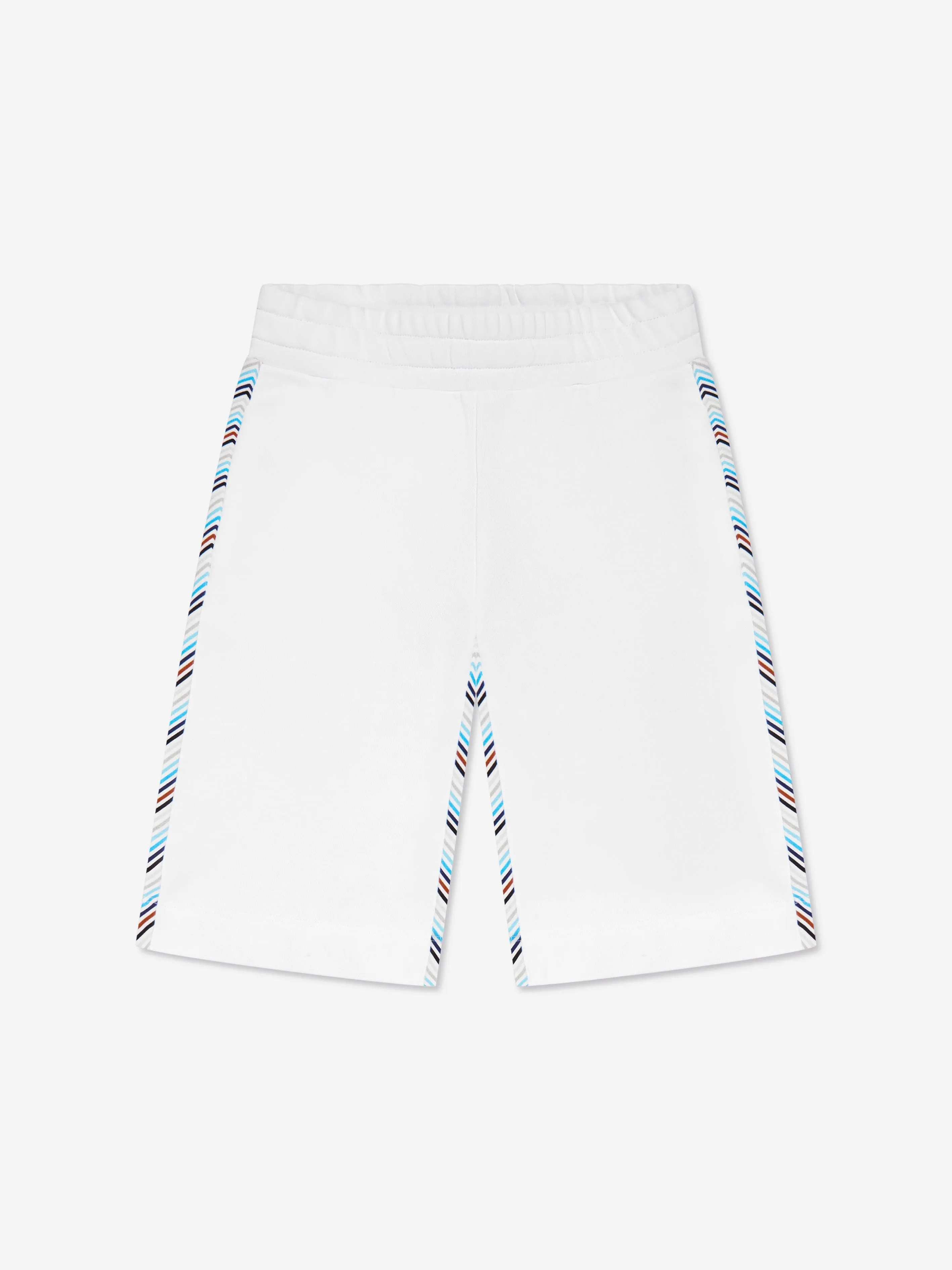 Missoni Boys Jersey Shorts in White