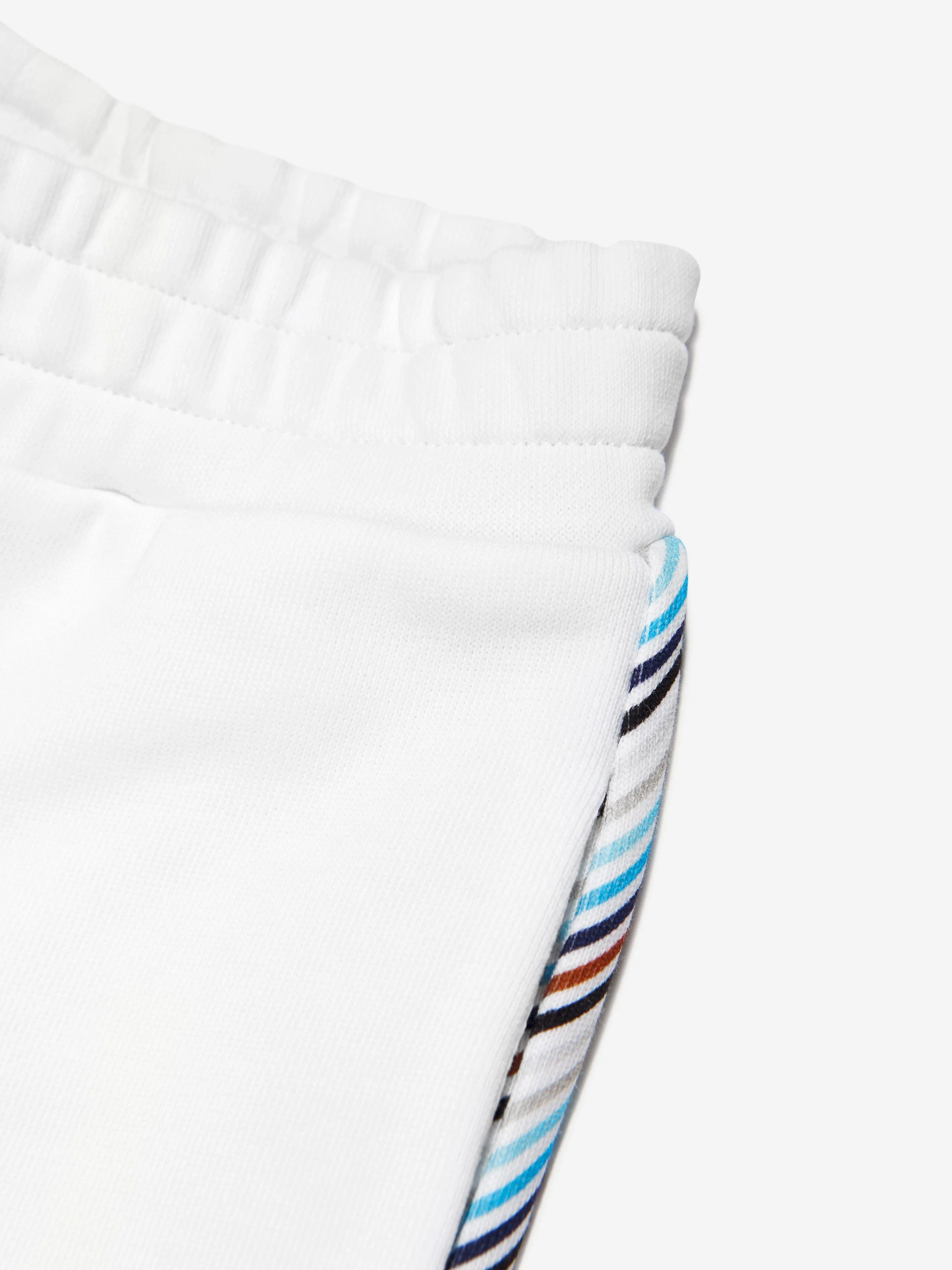 Missoni Boys Jersey Shorts in White