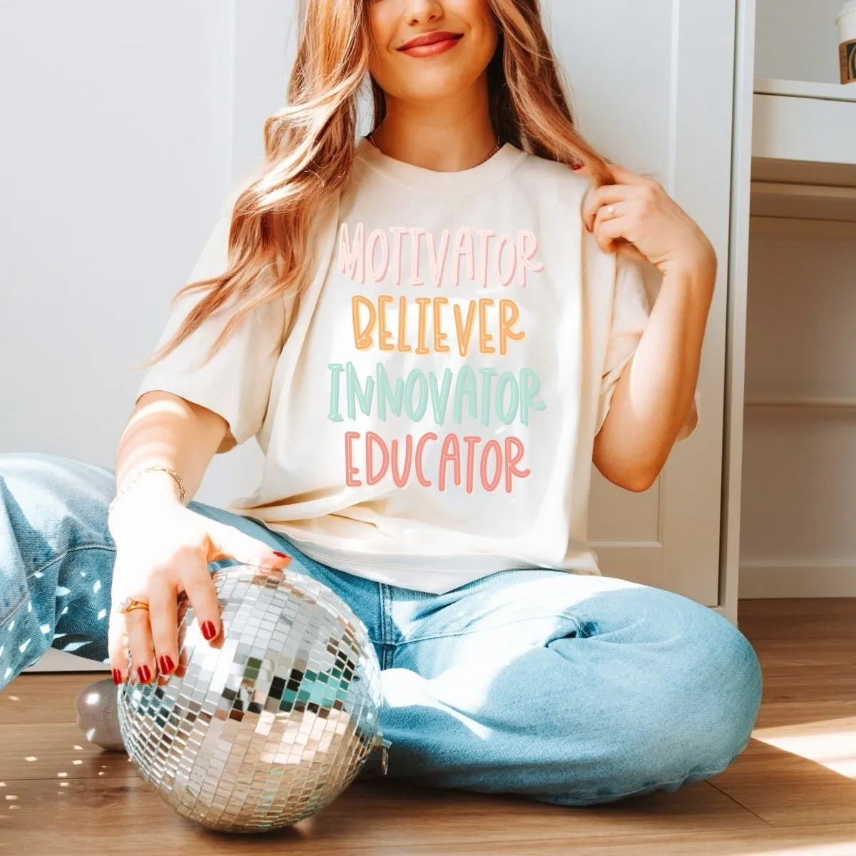 Motivator Educator Bella Graphic Tee