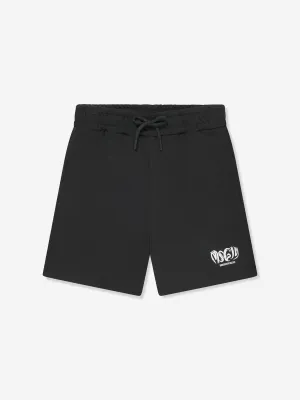 MSGM Boys Fleece Bermuda Shorts in Black