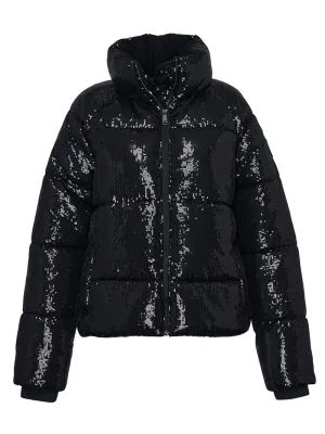 Novelty Puffer Allover Sequin