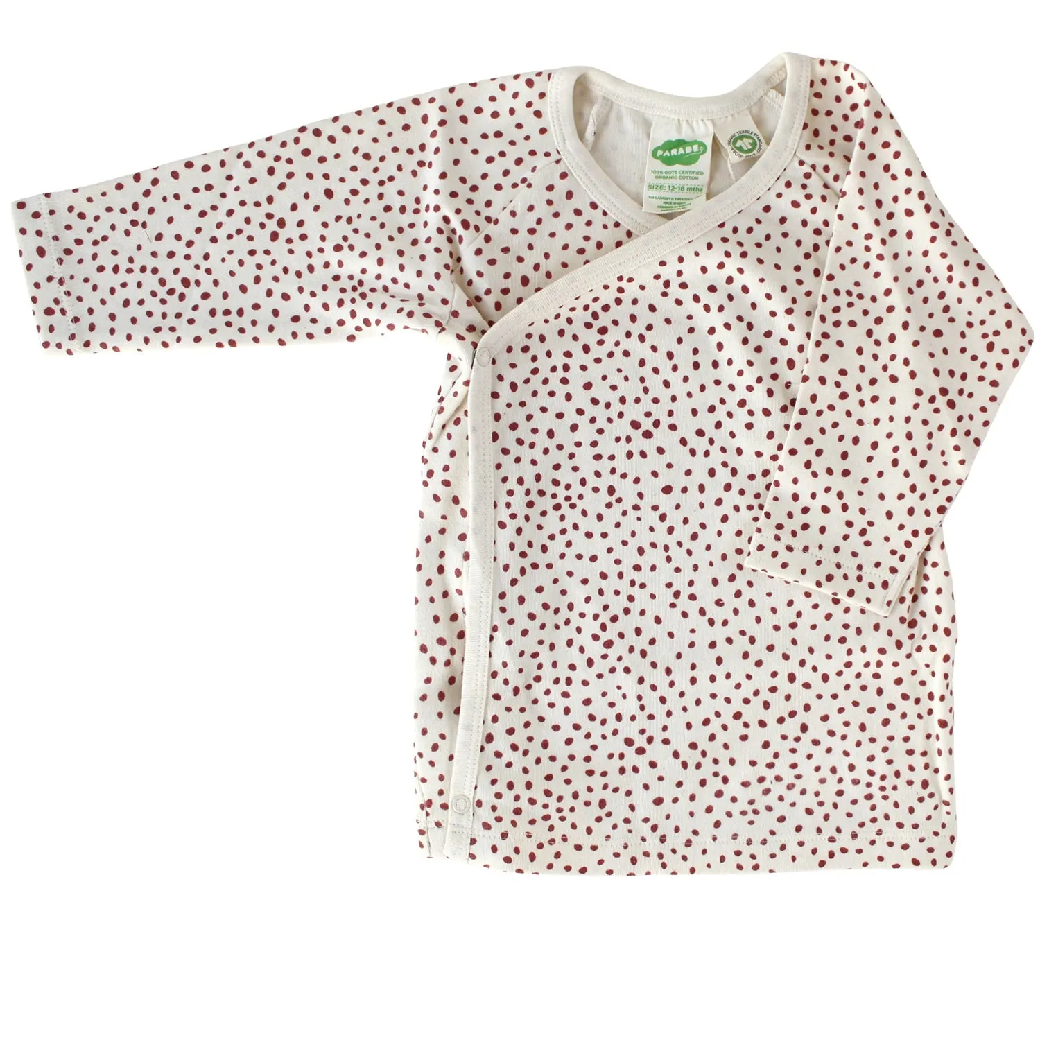 Organic Wrap Shirts - Signature Prints Long Sleeve