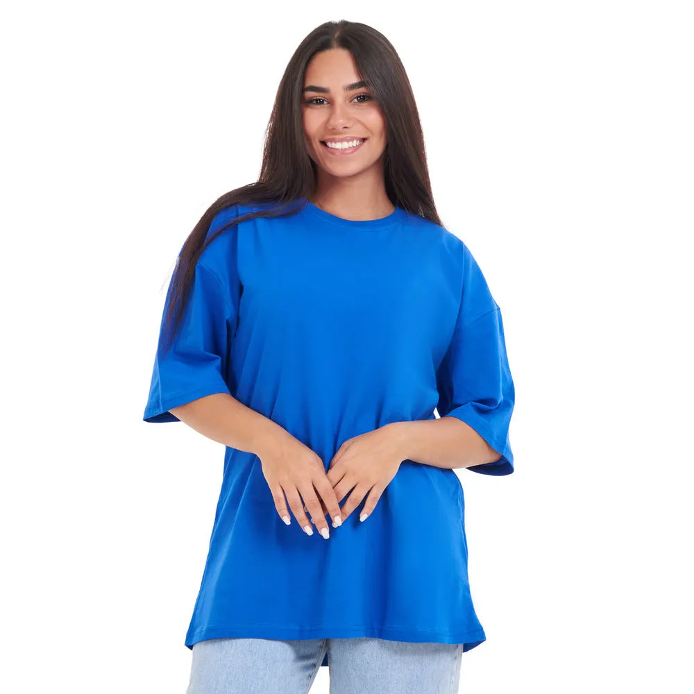 Oversized T-shirt Blue