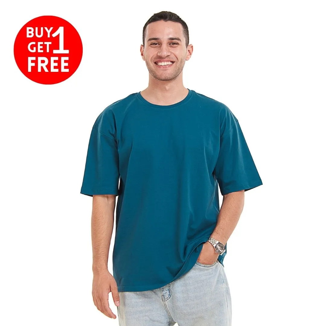 Oversized T-shirt Petroleum