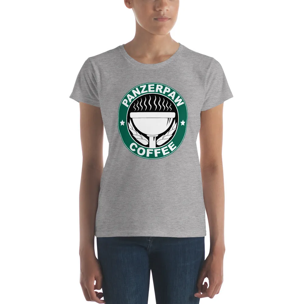 PanzerPaw Coffee Ladies Tee