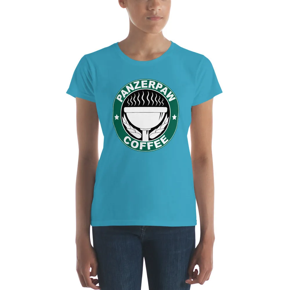 PanzerPaw Coffee Ladies Tee