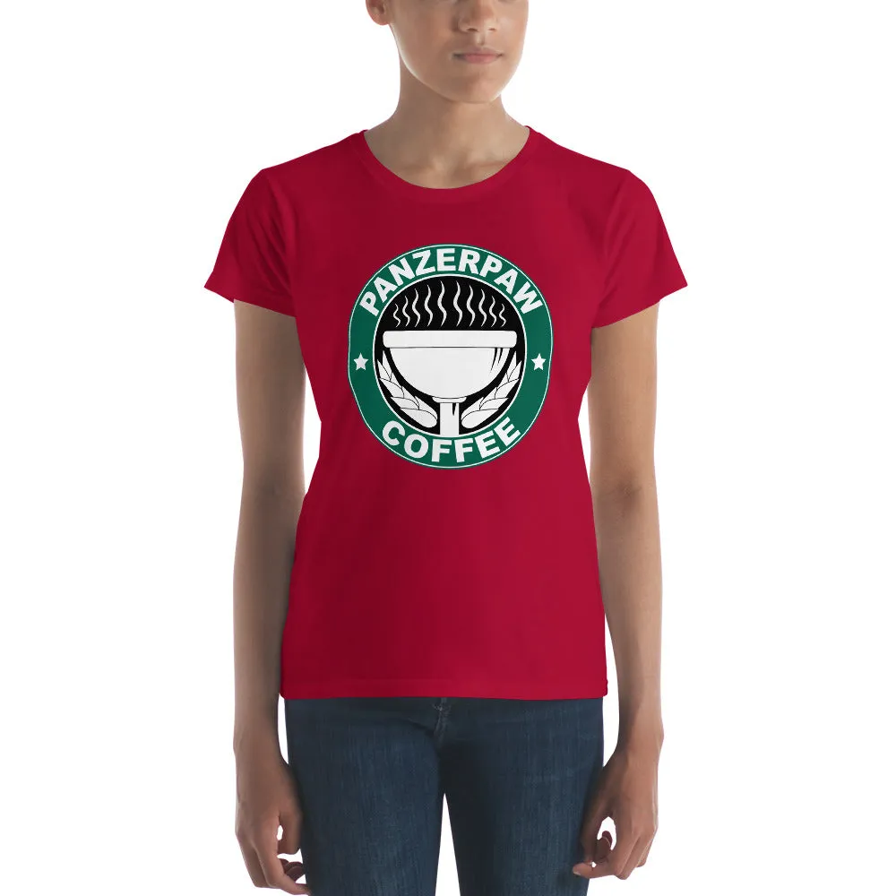 PanzerPaw Coffee Ladies Tee