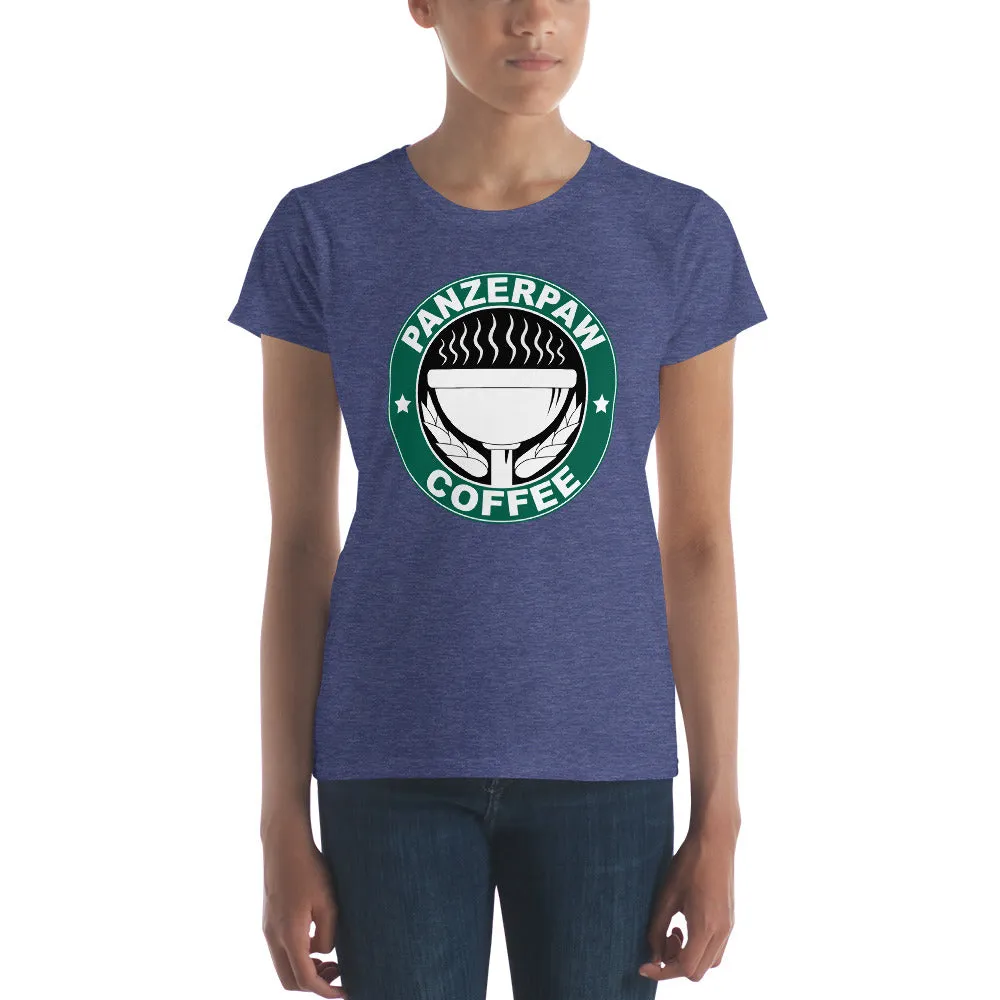 PanzerPaw Coffee Ladies Tee