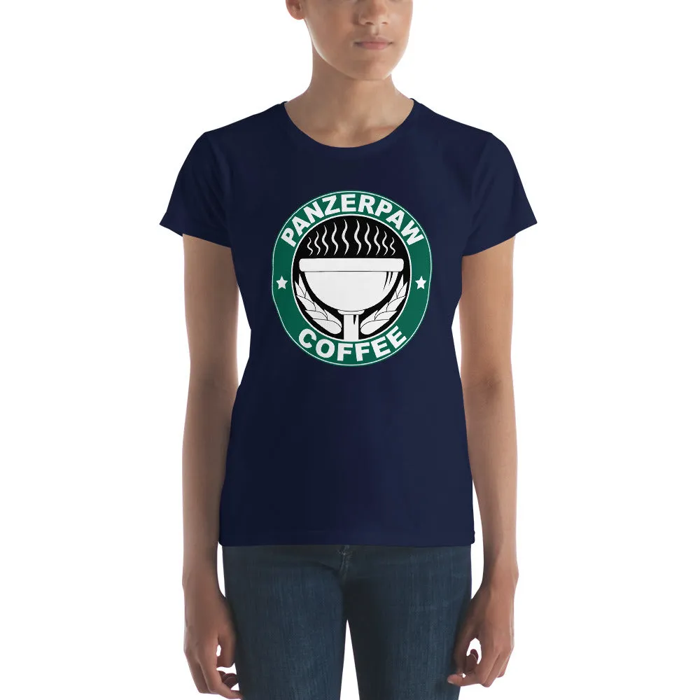 PanzerPaw Coffee Ladies Tee