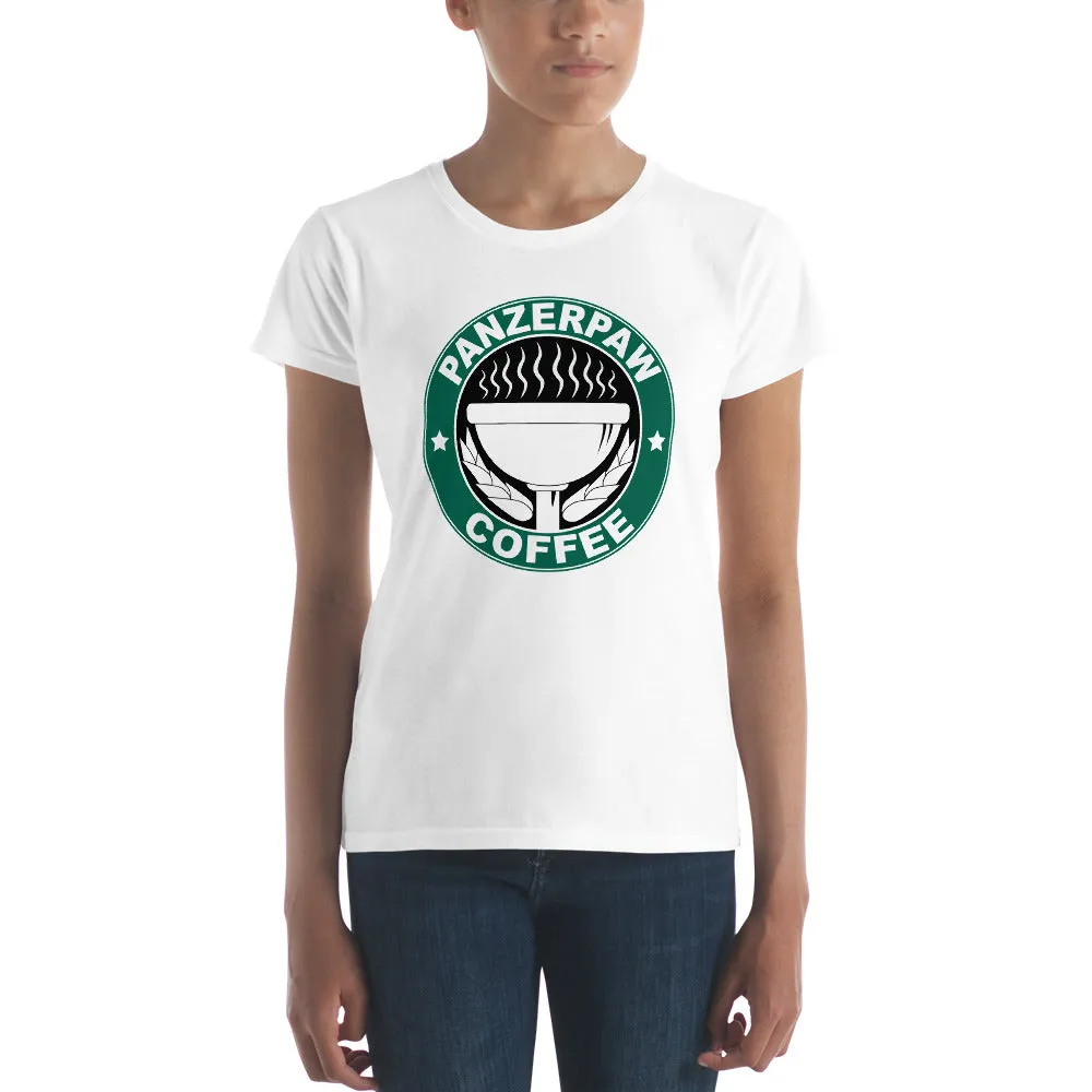 PanzerPaw Coffee Ladies Tee