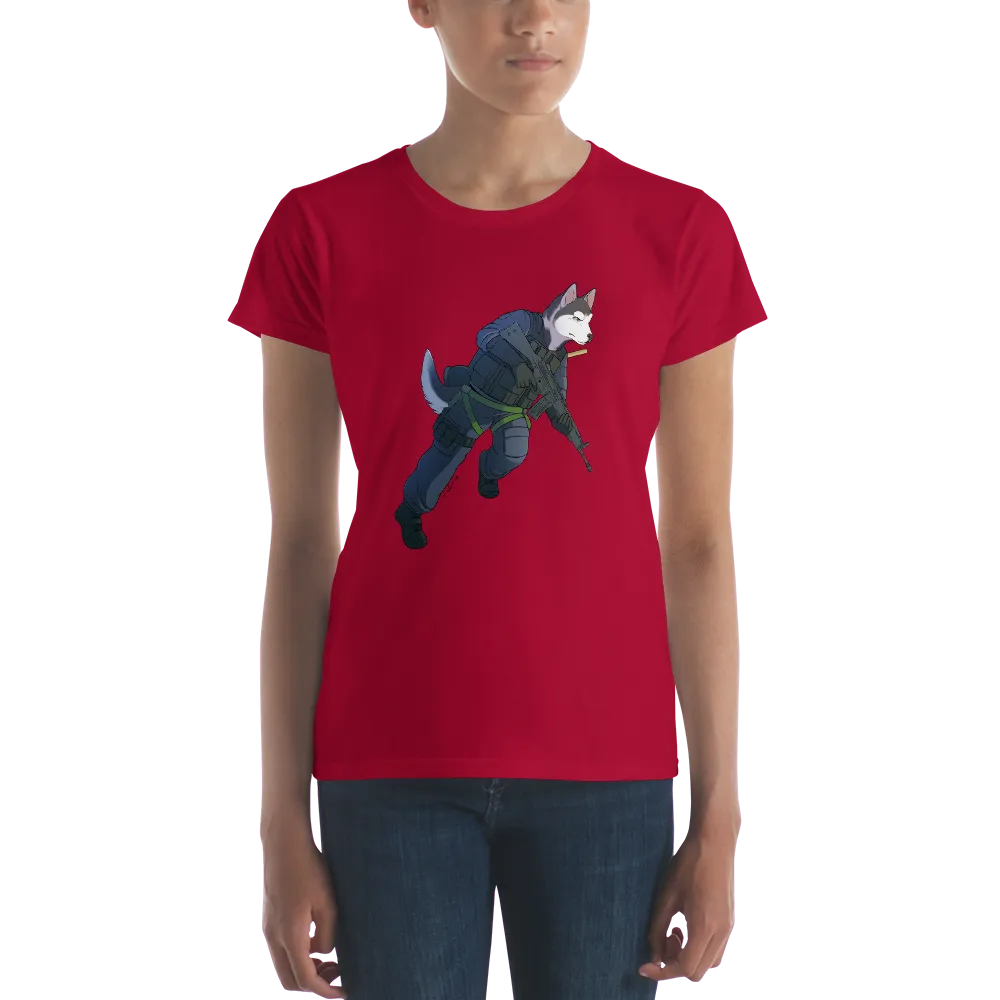 PanzerPaw Tactical Husky Ladies Tee