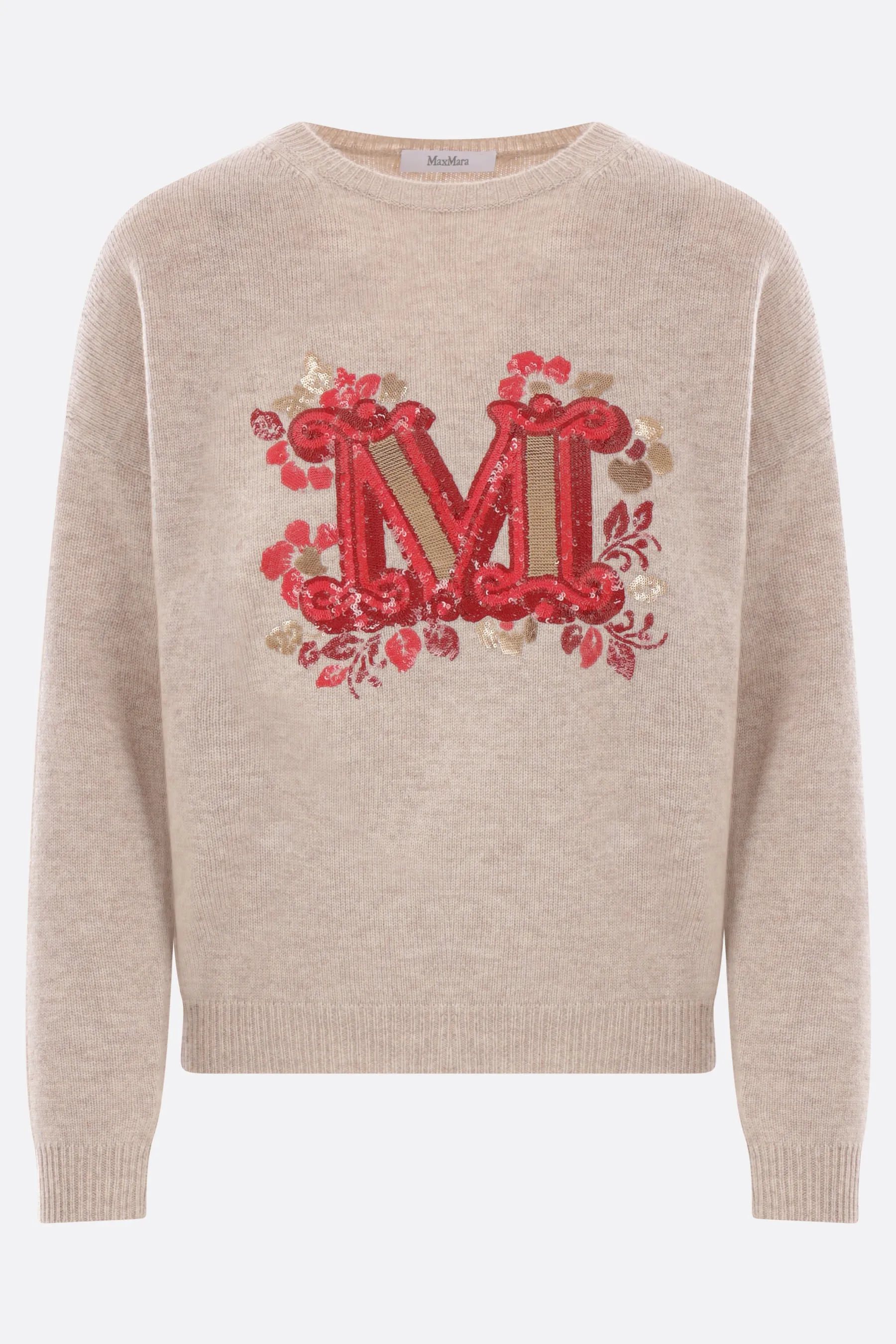 Quota Sequin Monogram Sweater