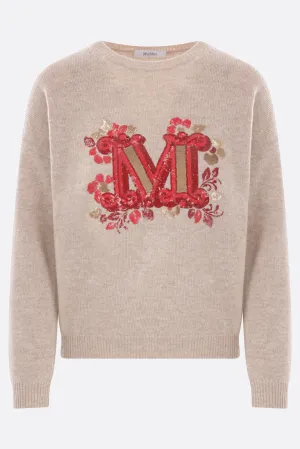 Quota Sequin Monogram Sweater