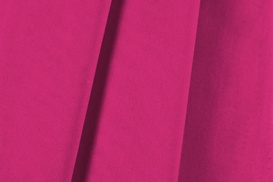 Ripe Berry Pink Stretch Silk Chiffon