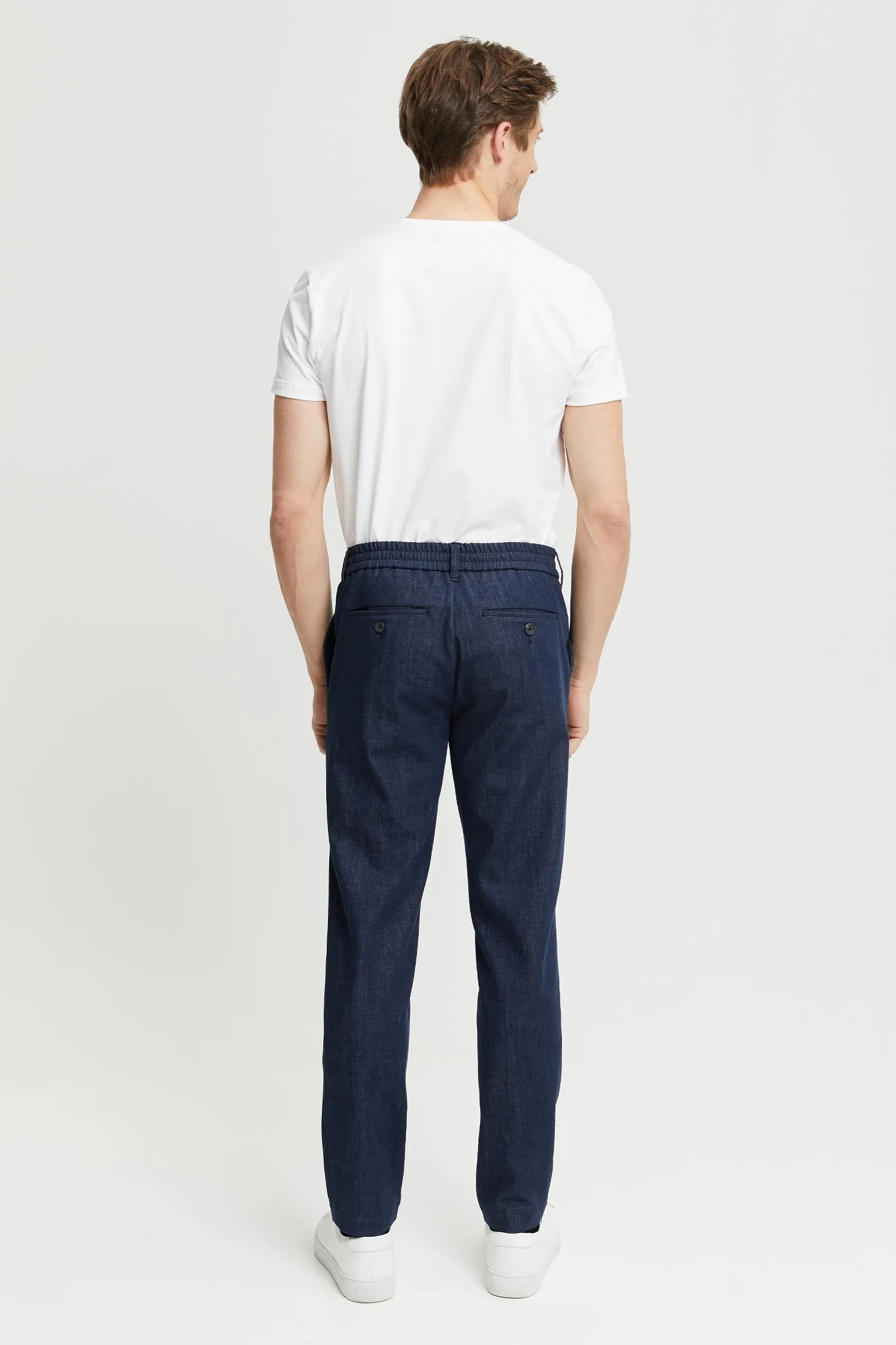 Seppo Denim Trousers Blue